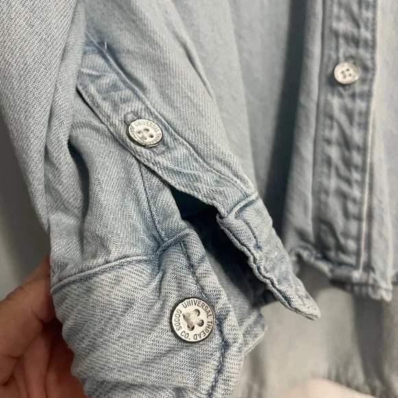 Universal Thread Denim Shirt - Picture 2 of 4